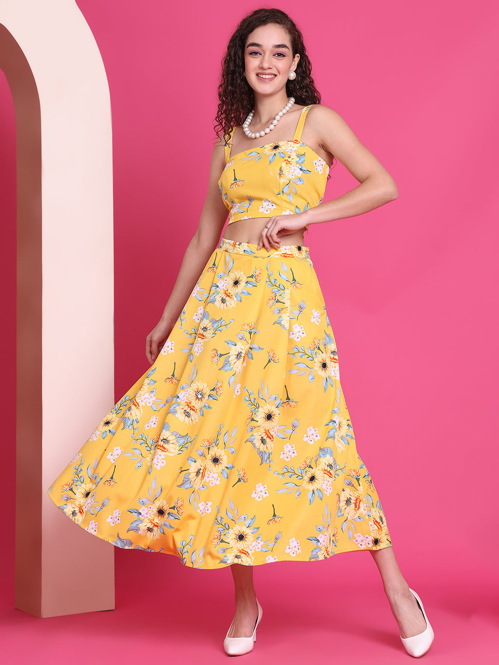 Top Skirt Co-ords Set