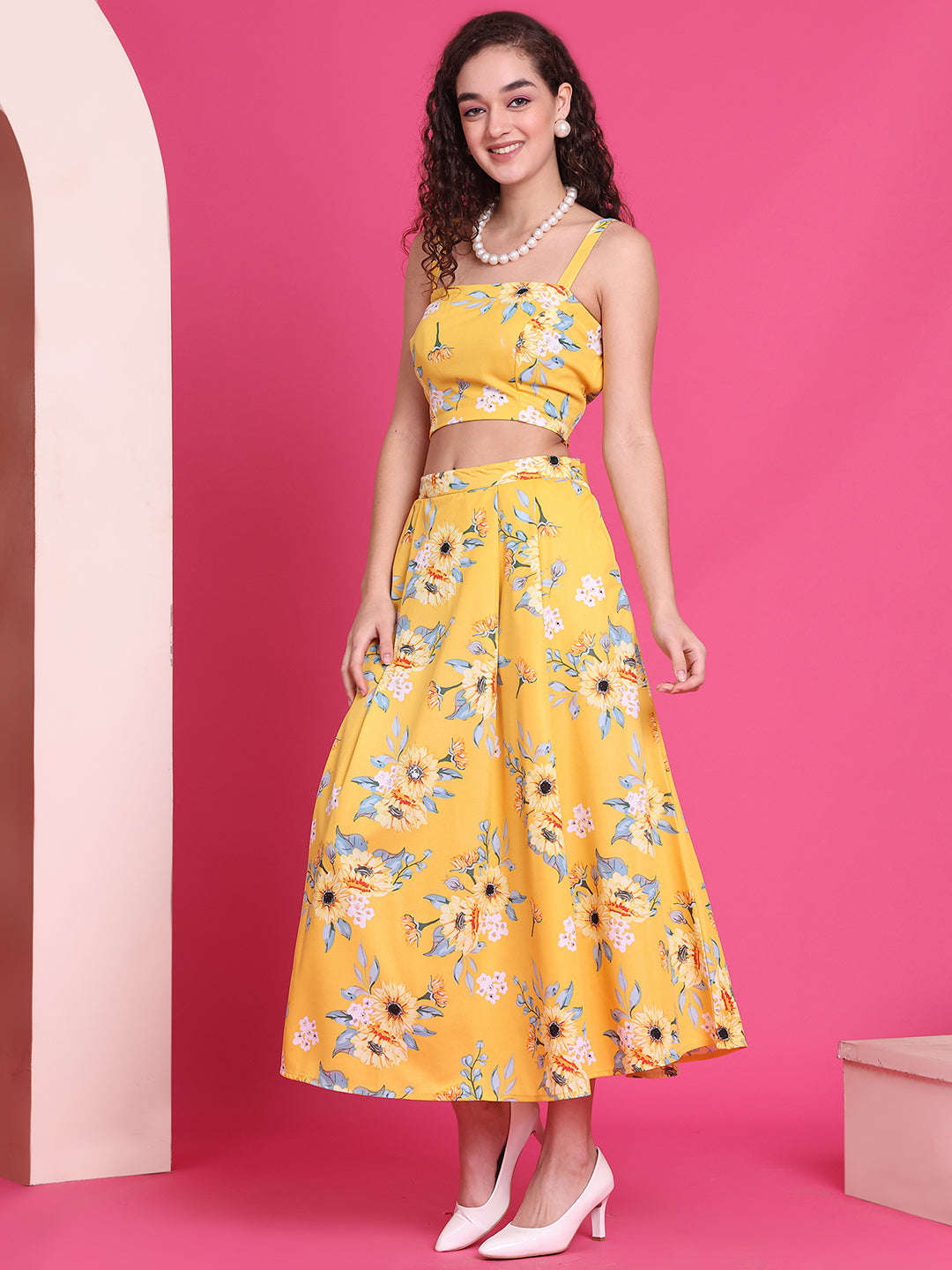 Top Skirt Co-ords Set