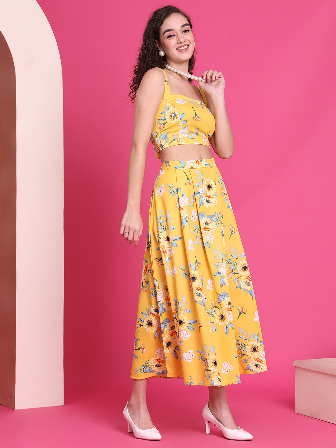 Top Skirt Co-ords Set