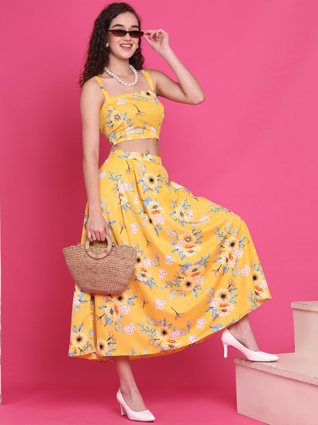 Top Skirt Co-ords Set