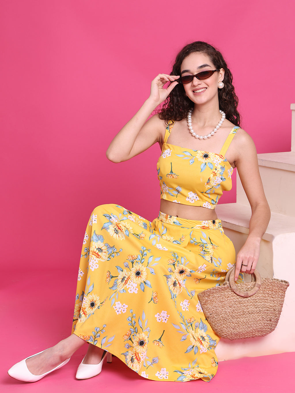 Top Skirt Co-ords Set