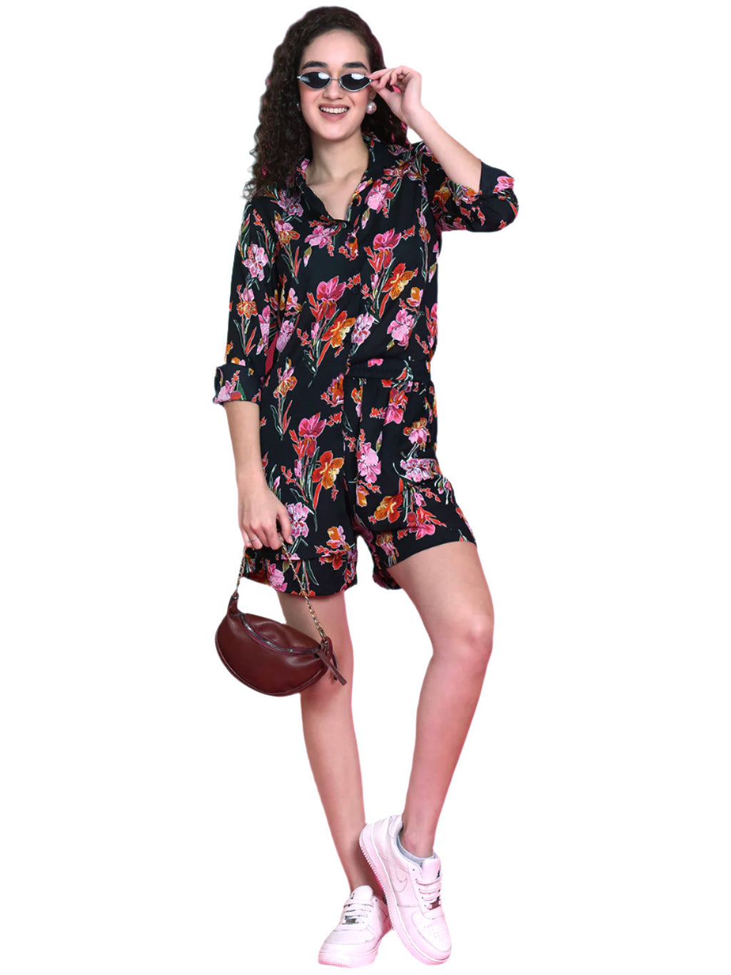 Shirt Regular Shorts Co-ords Set