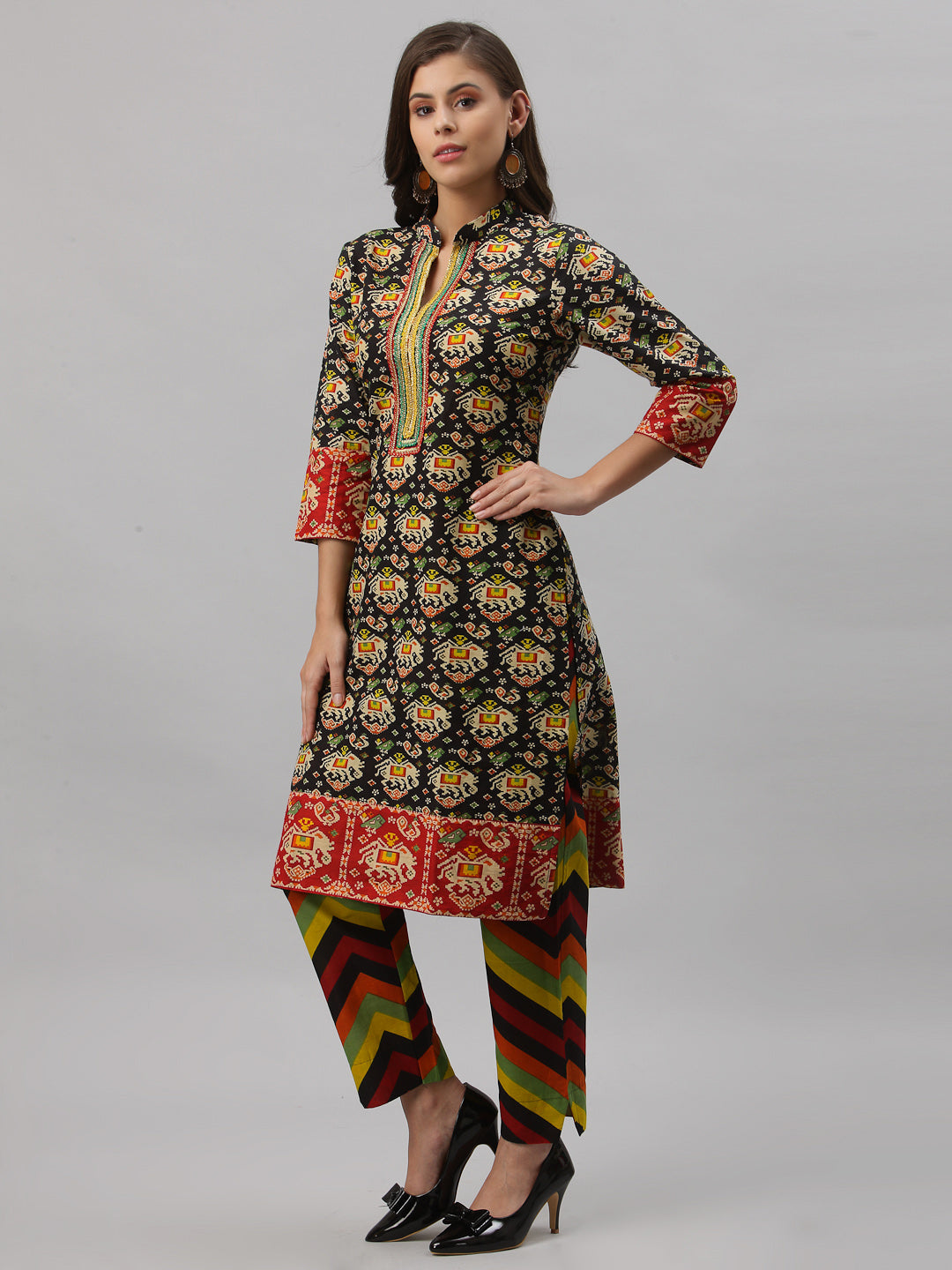 Women Pure Cotton Kurta Pant Set