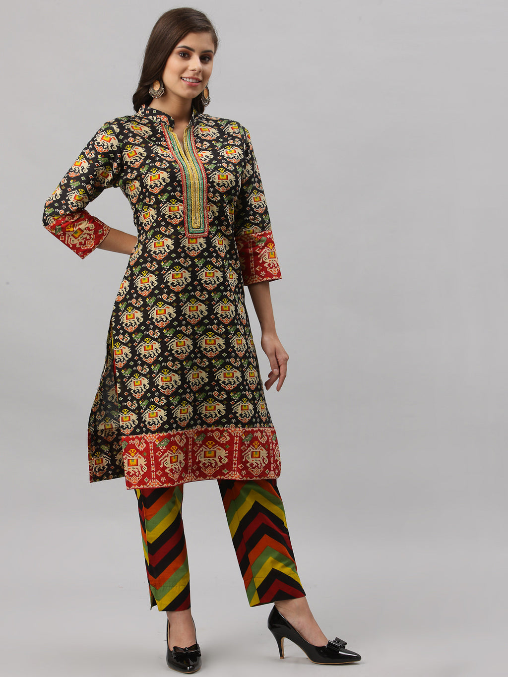 Women Pure Cotton Kurta Pant Set