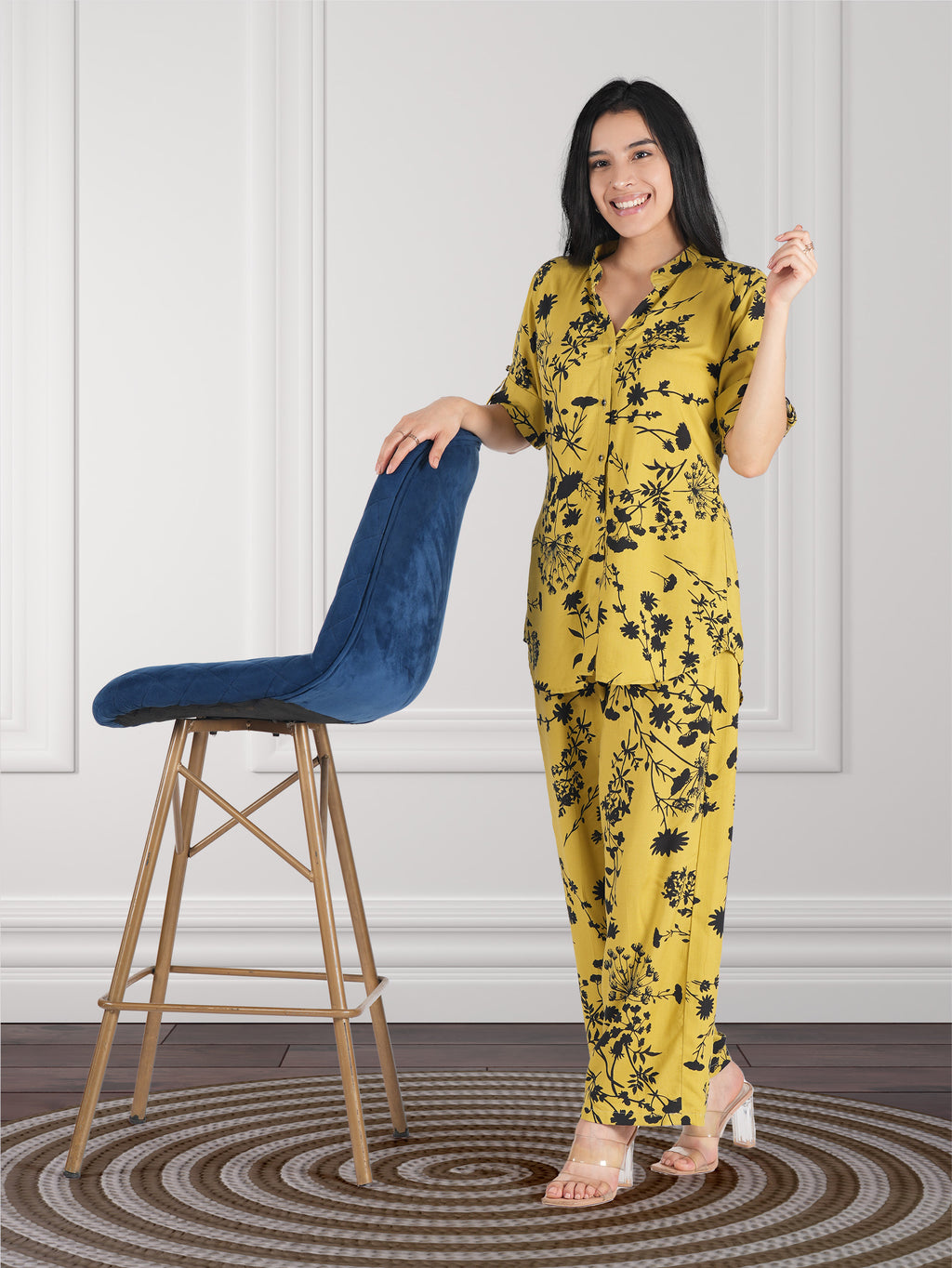 Sansudra Tunic Palazzos Co-ords Set