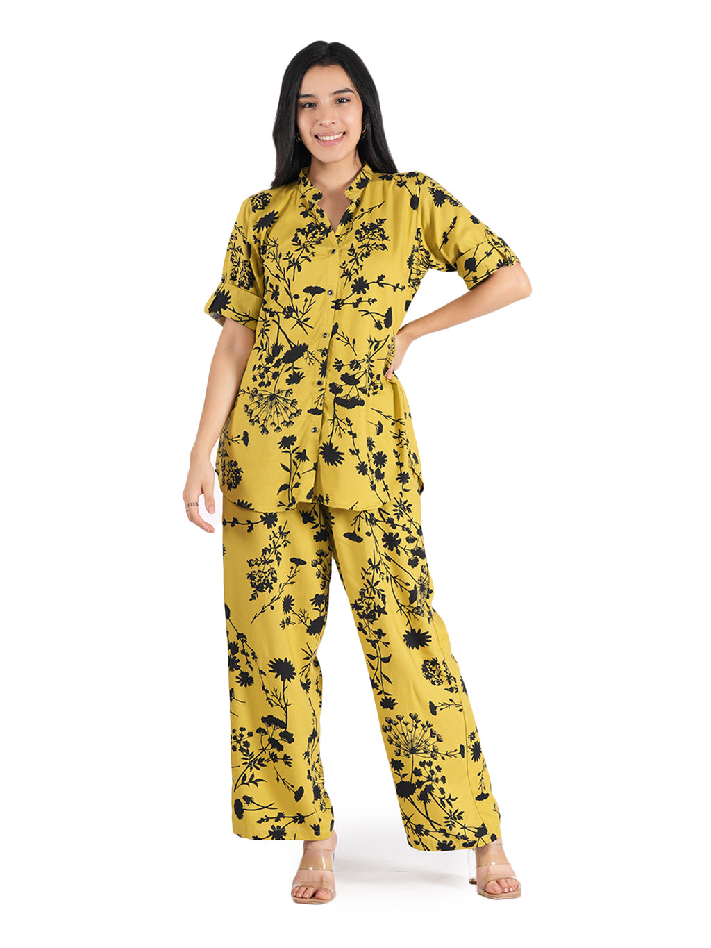 Sansudra Tunic Palazzos Co-ords Set