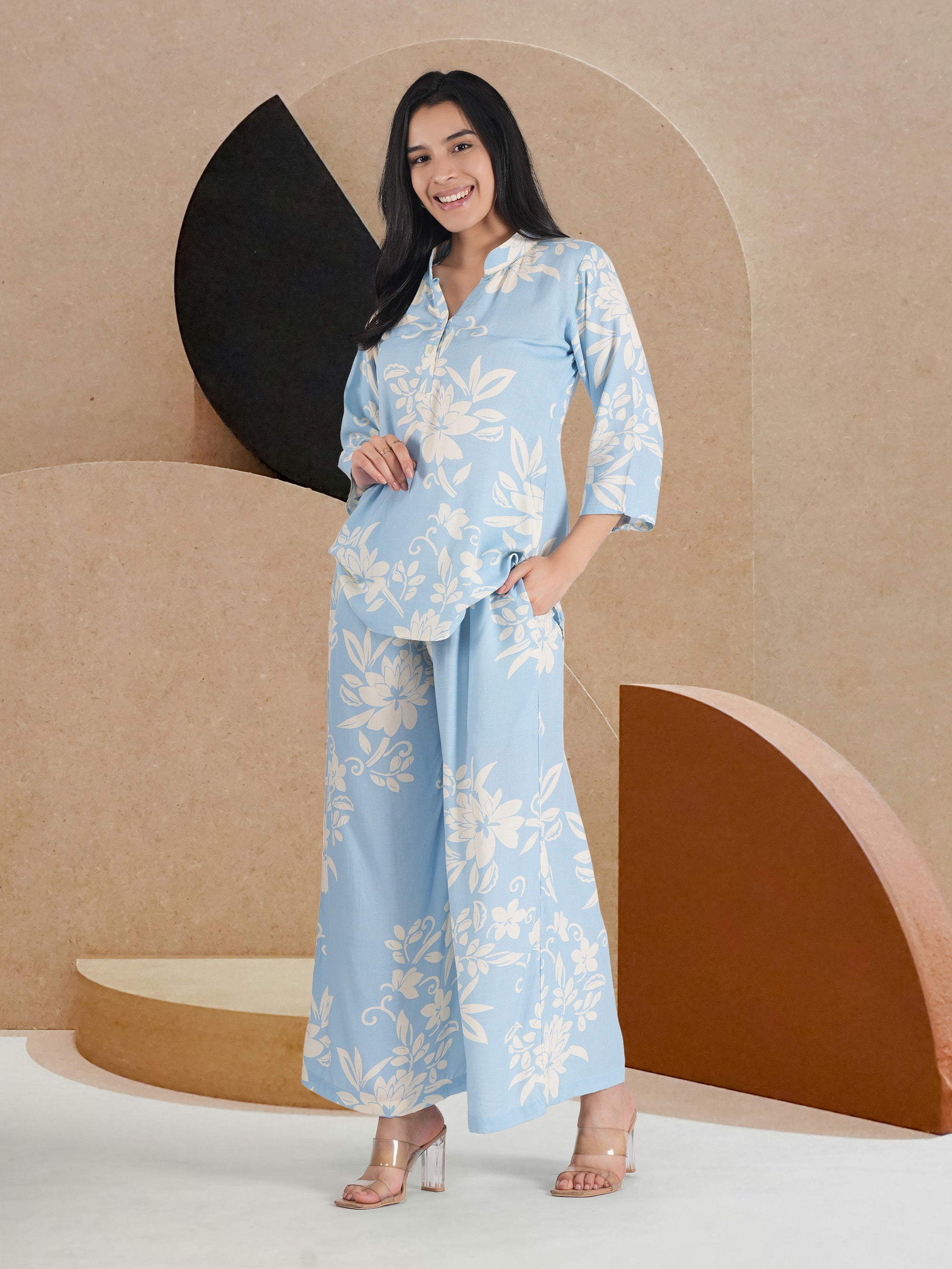 Tunic Palazzos Co-ords Set