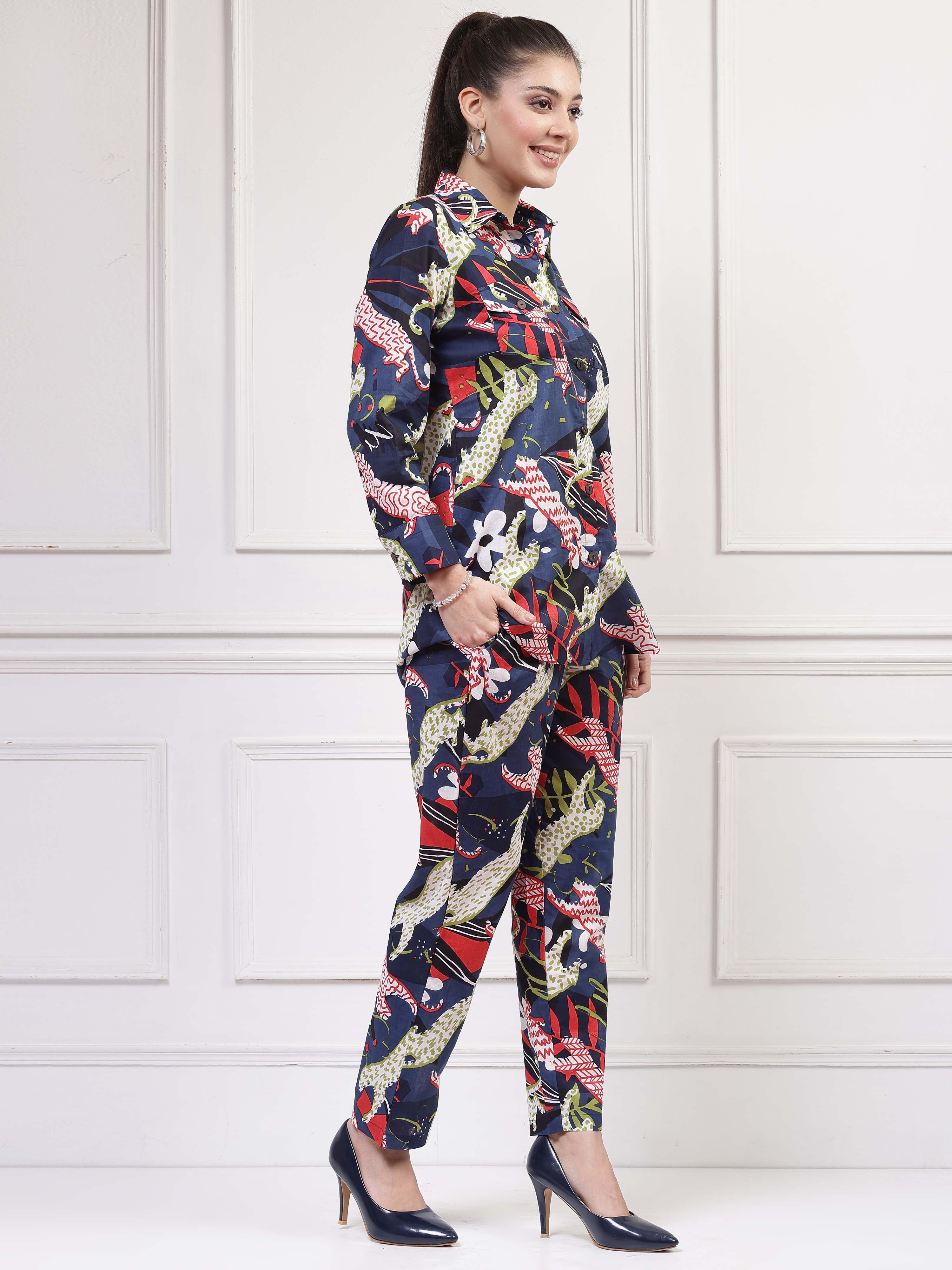 Shirt Pant Co-ords Set