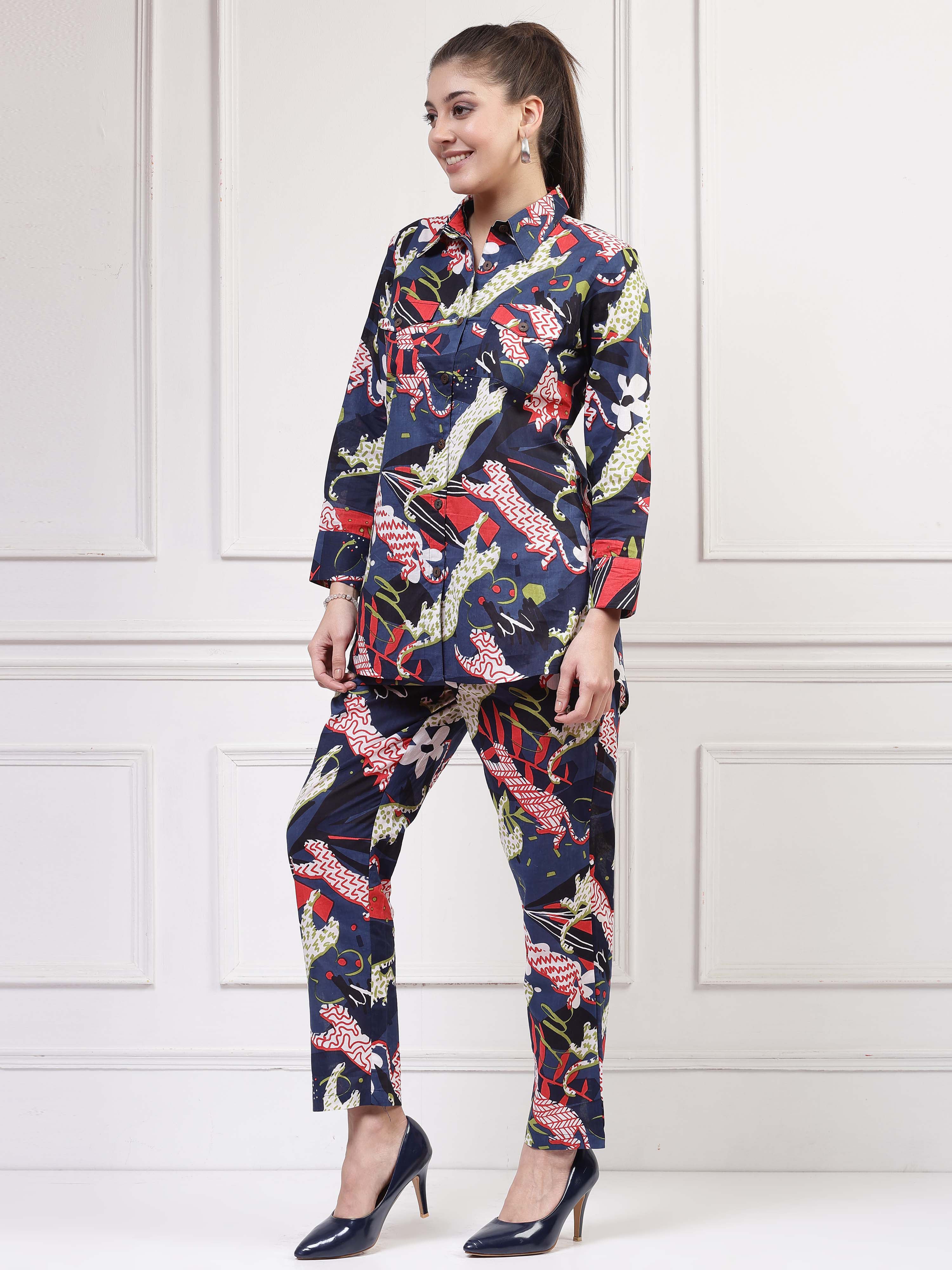 Shirt Pant Co-ords Set